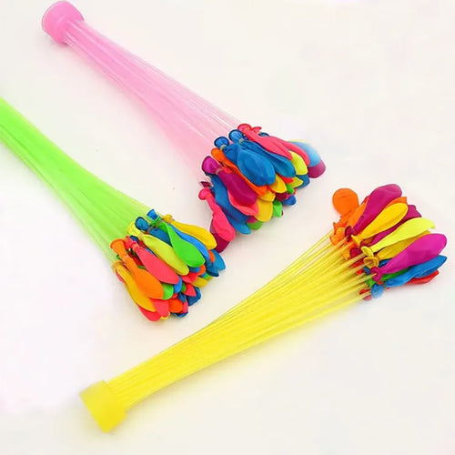 Magic water balloons for summer water war games and backyard fun