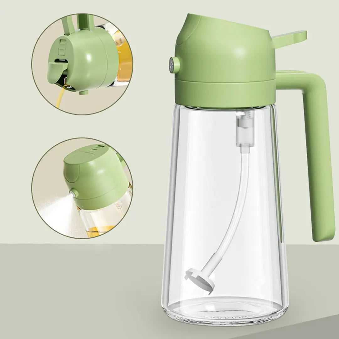 kitchen oil spray bottle 400ml for air fryer