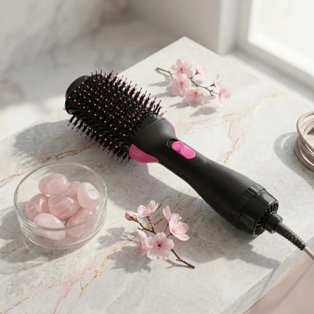 one step hair dryer and styler brush for volume and curls