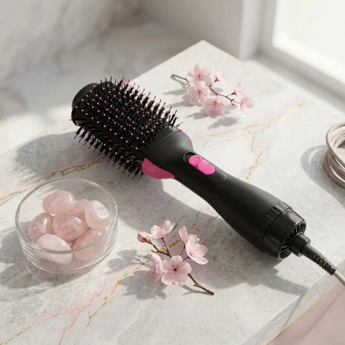 one step hair dryer and styler brush for volume and curls