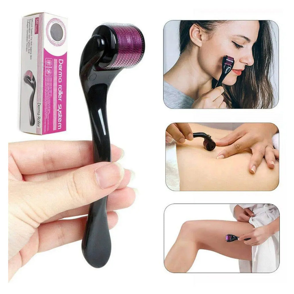 derma roller 0.5mm for skin therapy and collagen boost