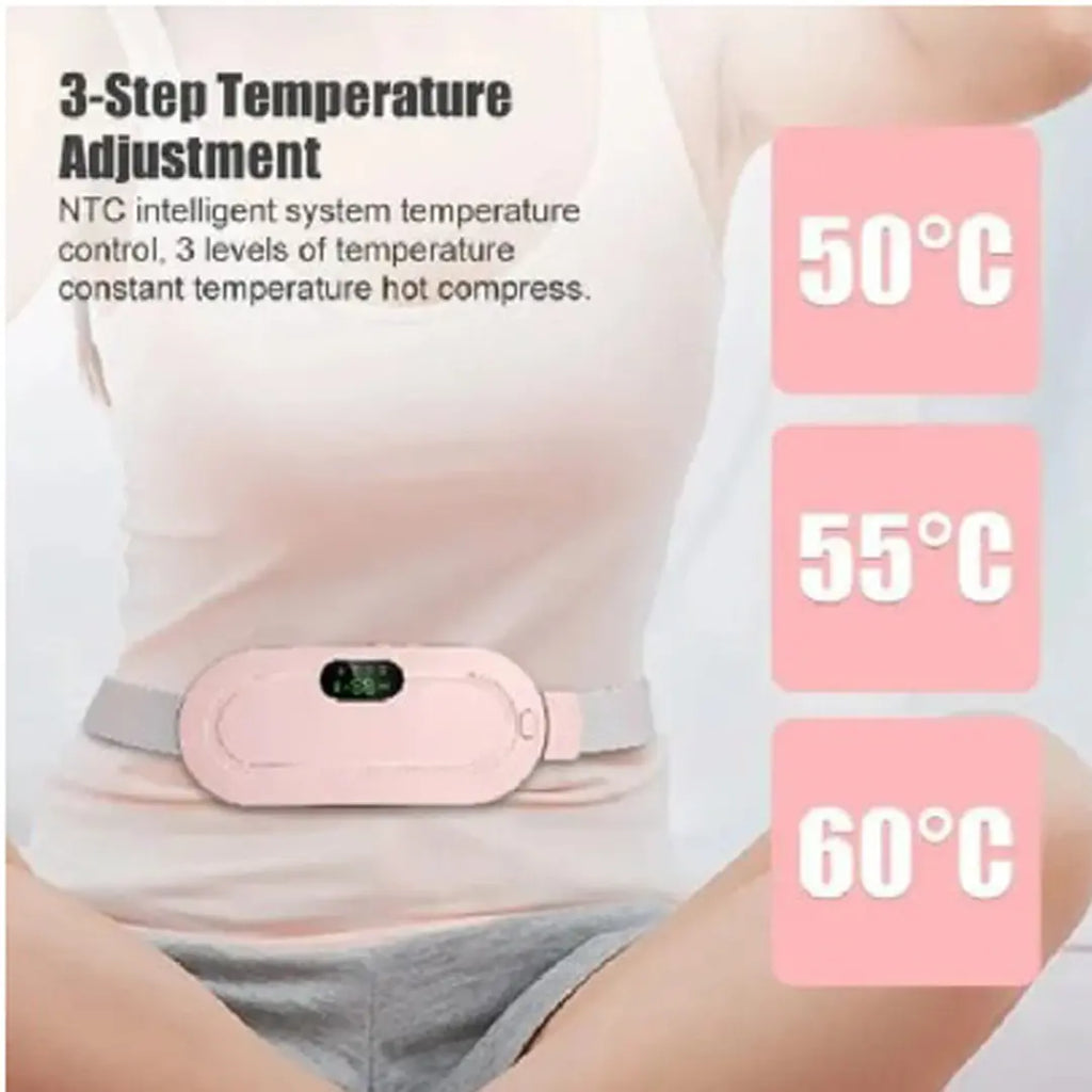 electric heated waist belt with massage modes