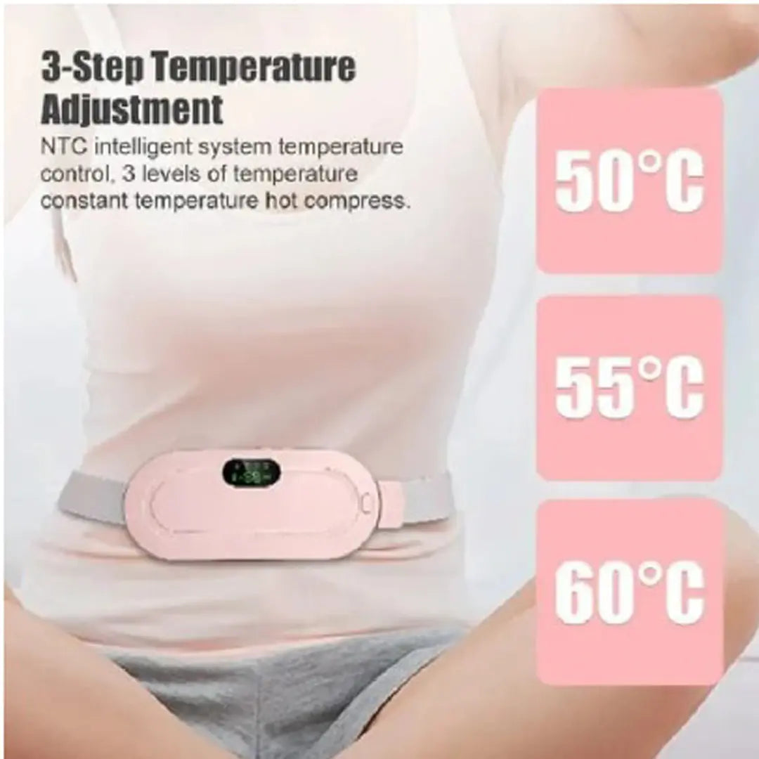 electric heated waist belt with massage modes