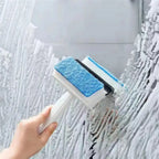 Foam and Rubber Squeegee Glass Cleaner for Home