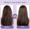 rechargeable hair straightener brush for smooth styling