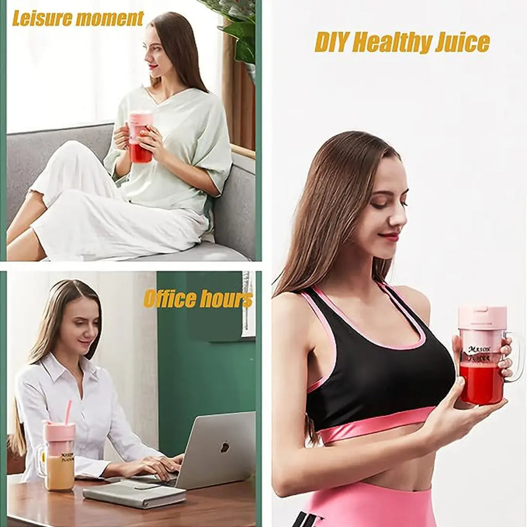 portable blender crushed ice smoothie cup