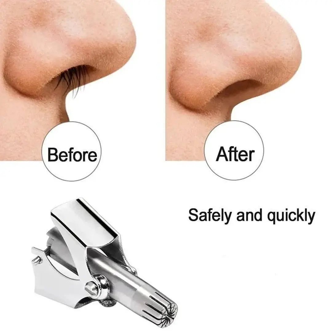portable nose hair trimmer for travel use