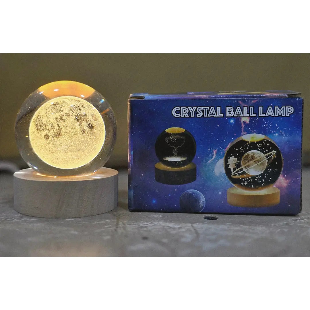 galaxy crystal ball light bedroom decor