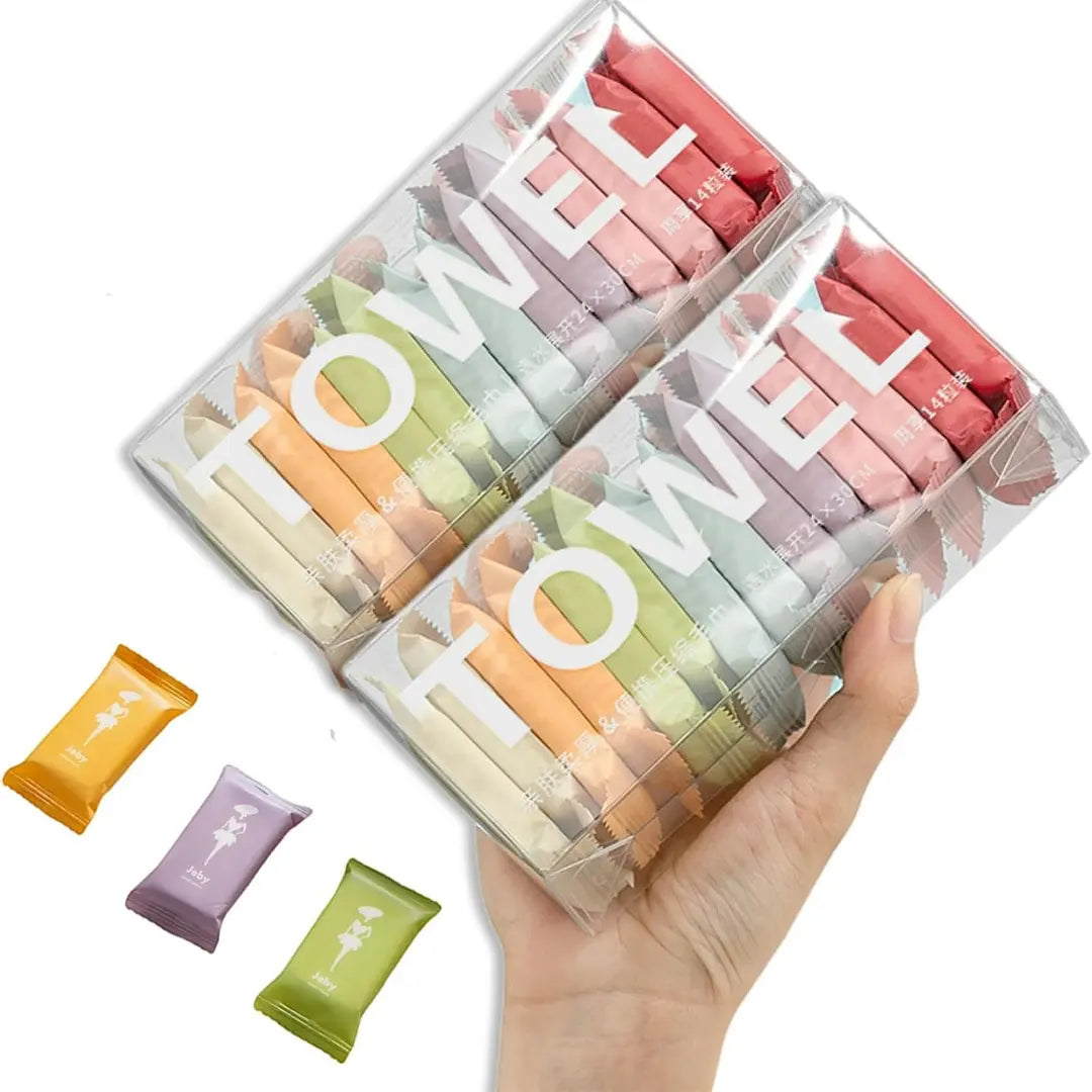 portable compressed towel for skincare