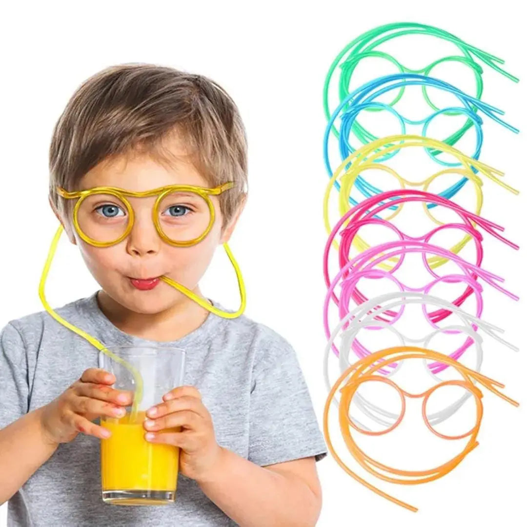 drinking straw glasses party accessory