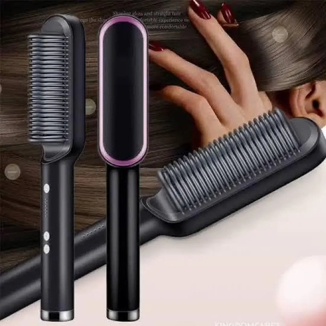 dual purpose hair styling brush for women