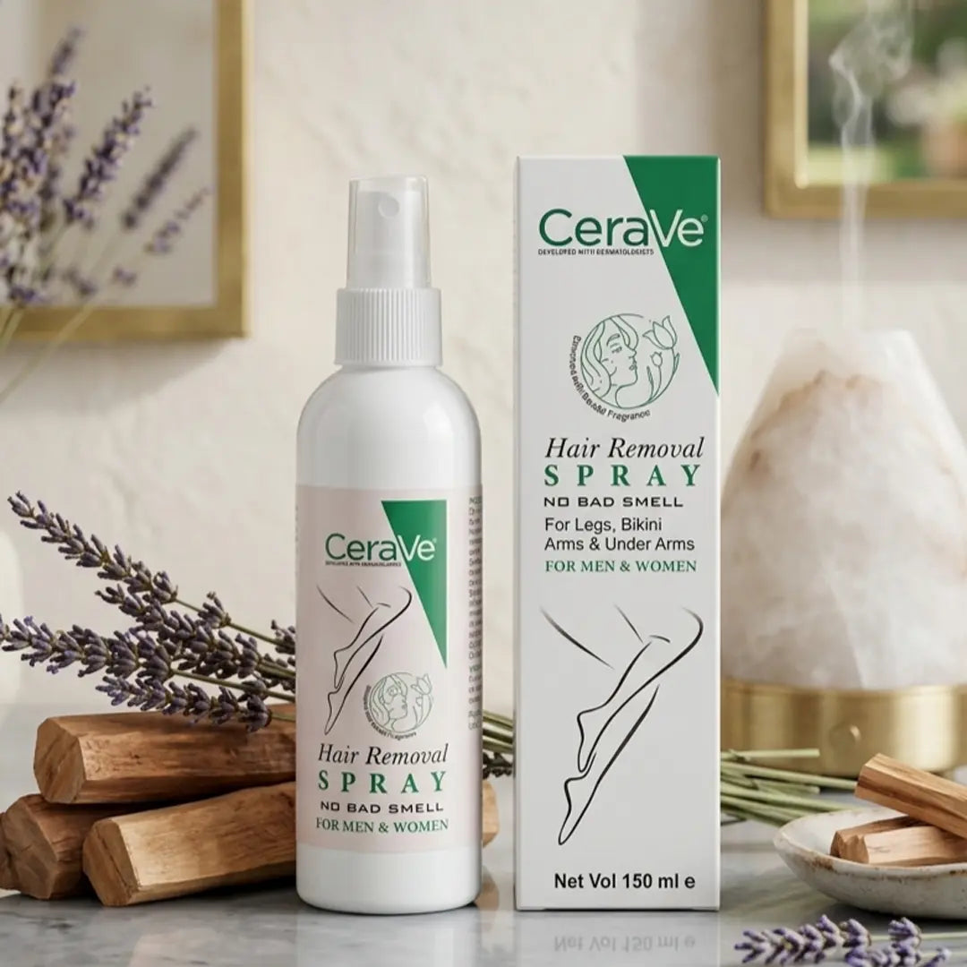 cerave depilatory spray for easy hair removal