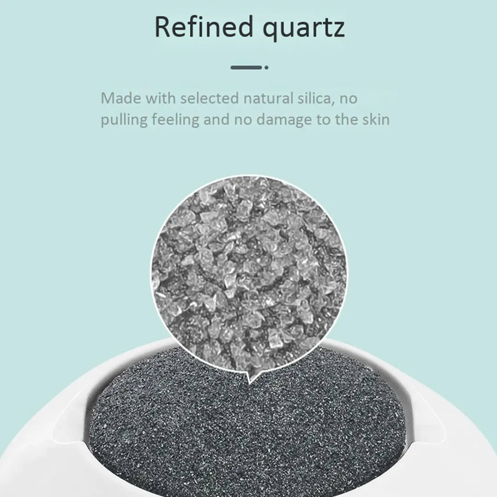 dead skin remover for feet with rotating head 