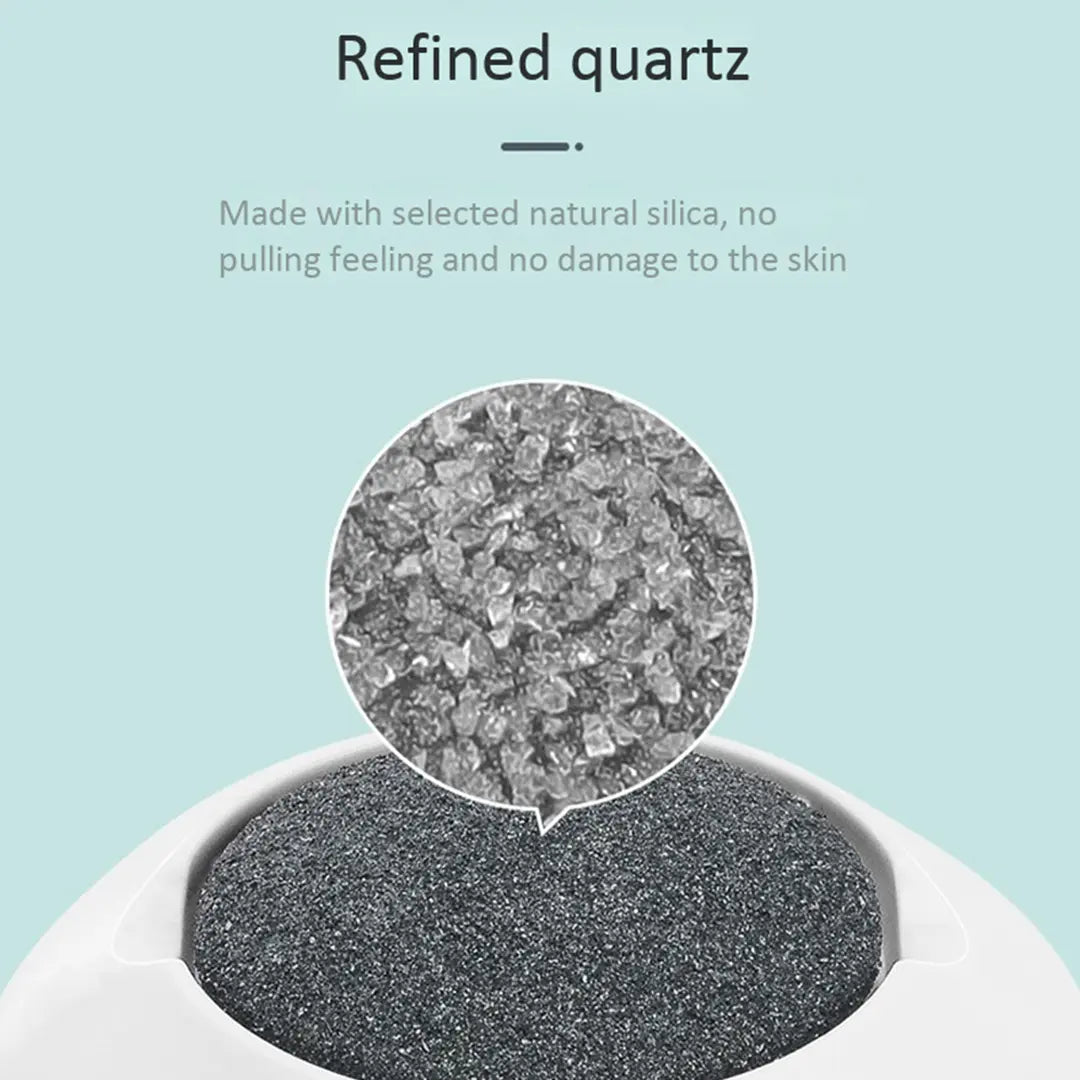 dead skin remover for feet with rotating head 