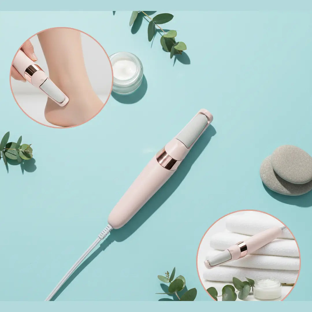 foot care device for dry and rough skin