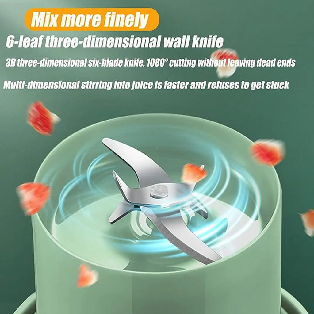 small juicer blender with safety lock