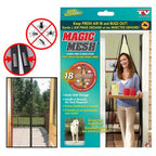 Easy Install Door Screen Curtain with Magnets