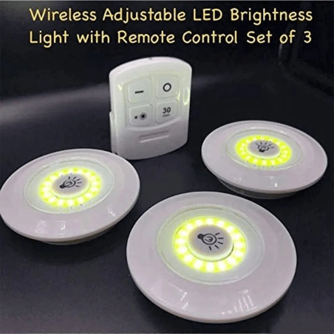 LED puck lights for kitchen cabinets wardrobes and cupboards
