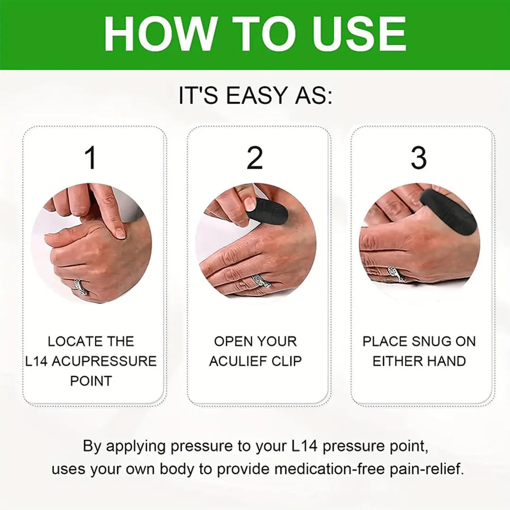 stress relief hand clip for relaxation therapy