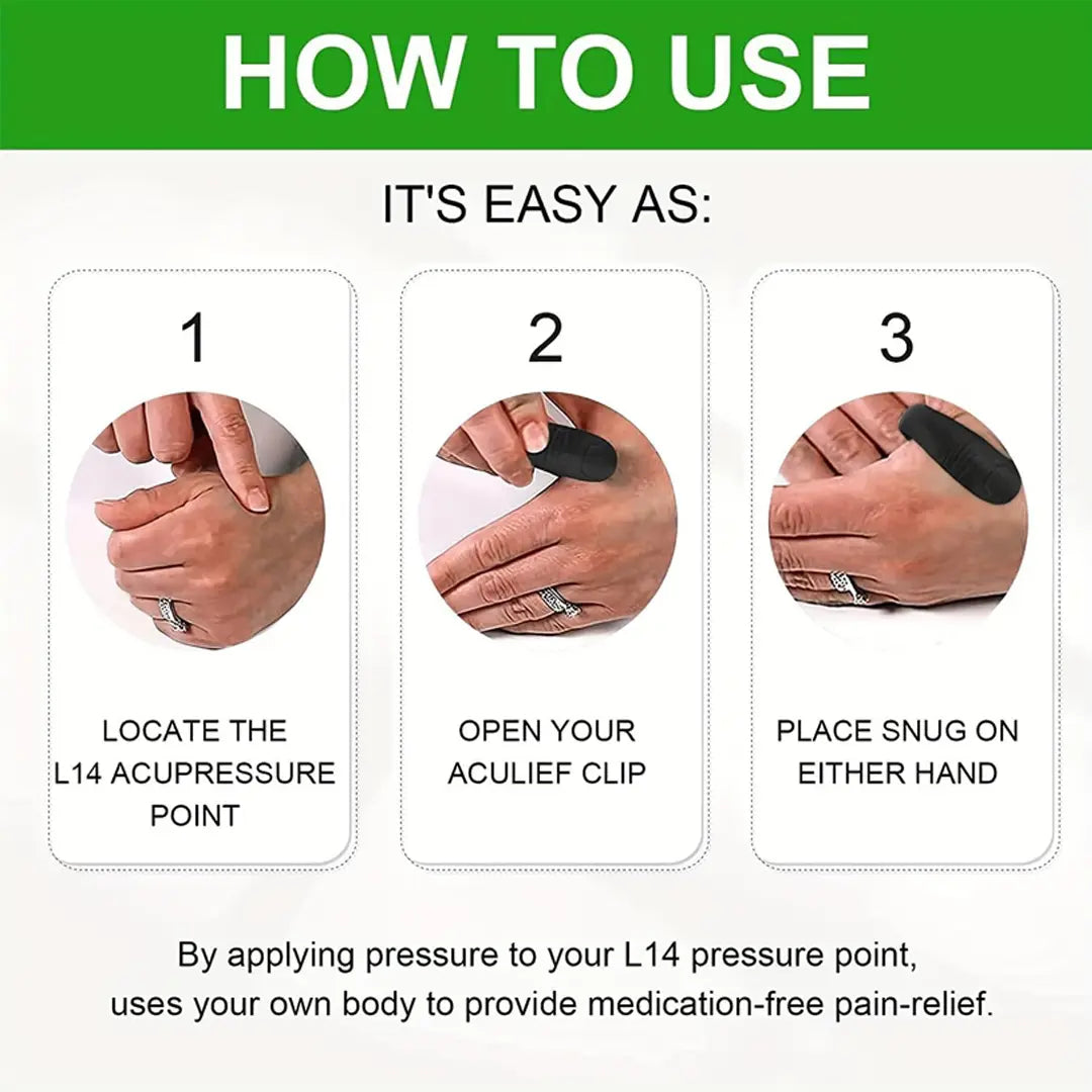 stress relief hand clip for relaxation therapy
