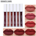 Romantic Empire matte lipgloss set of 6 in various red shades