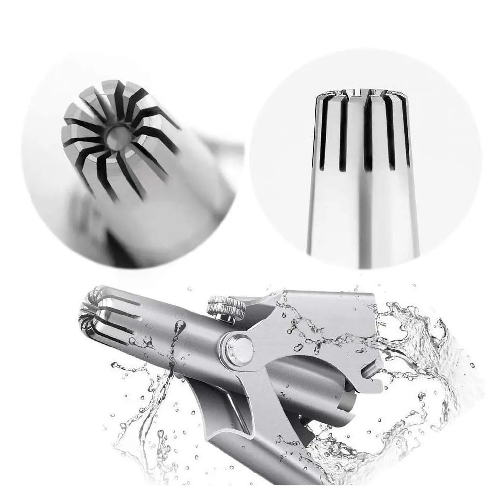 nose hair remover trimmer manual without battery