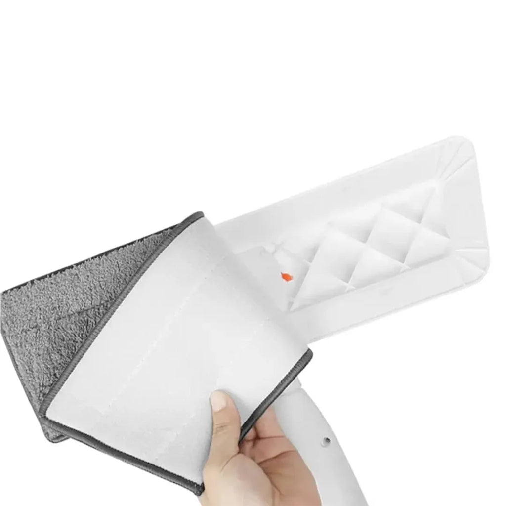 Reusable spray mop for hardwood laminate and ceramic tile floors