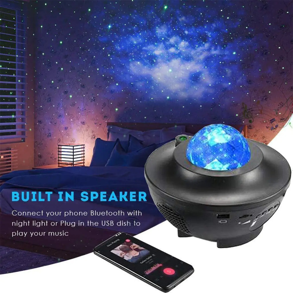 music projector lamp with lights