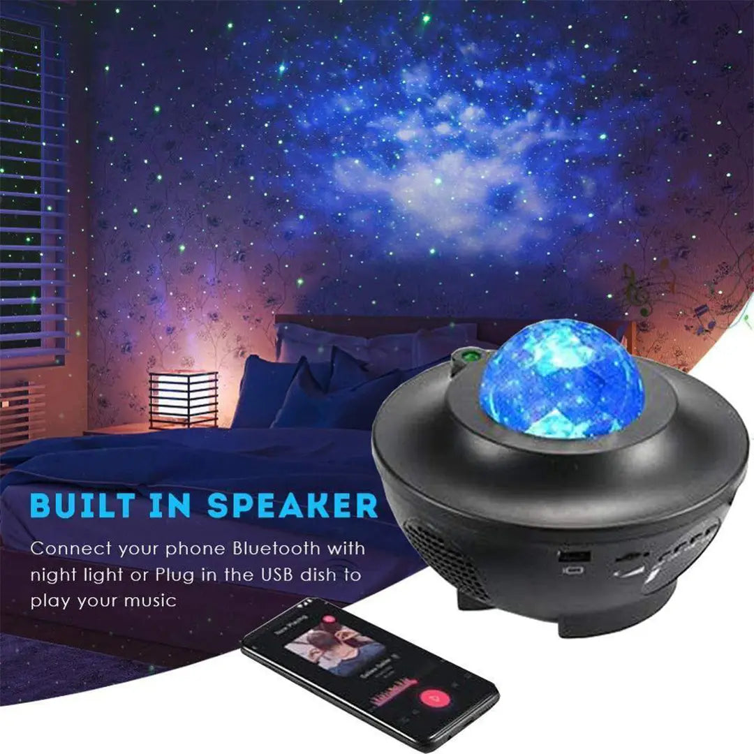 music projector lamp with lights