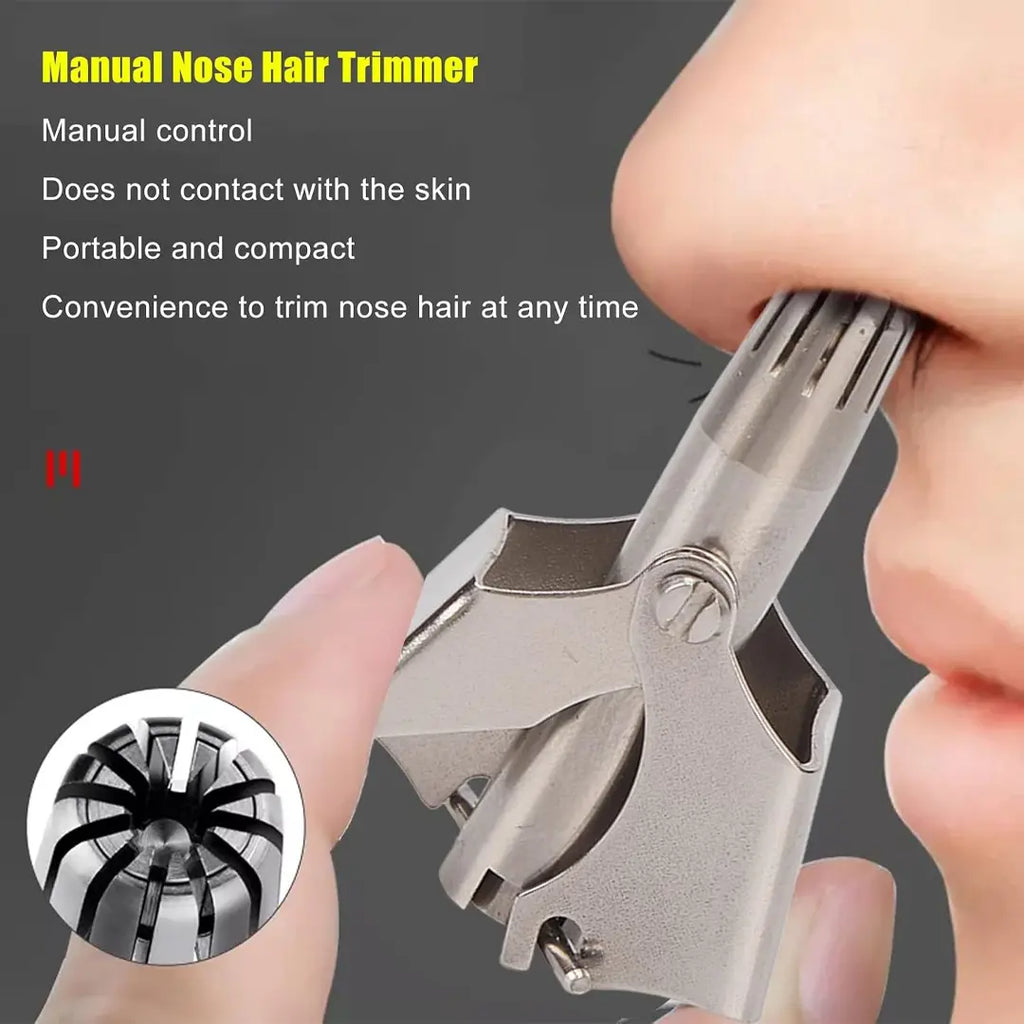 stainless steel nose trimmer for men and women