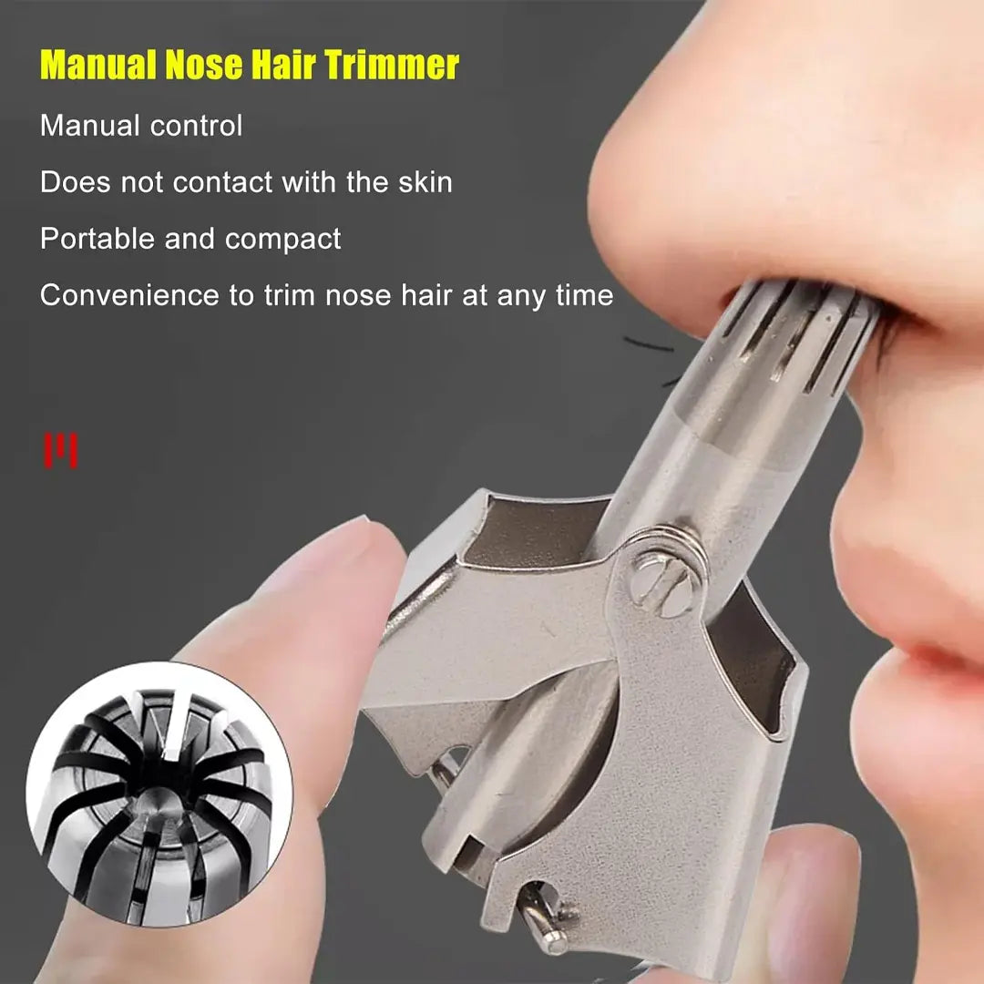 stainless steel nose trimmer for men and women