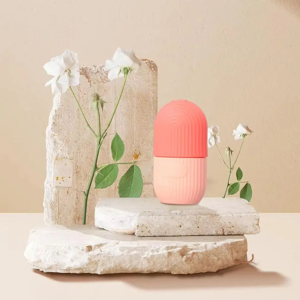 reusable ice face roller for skincare and beauty routine