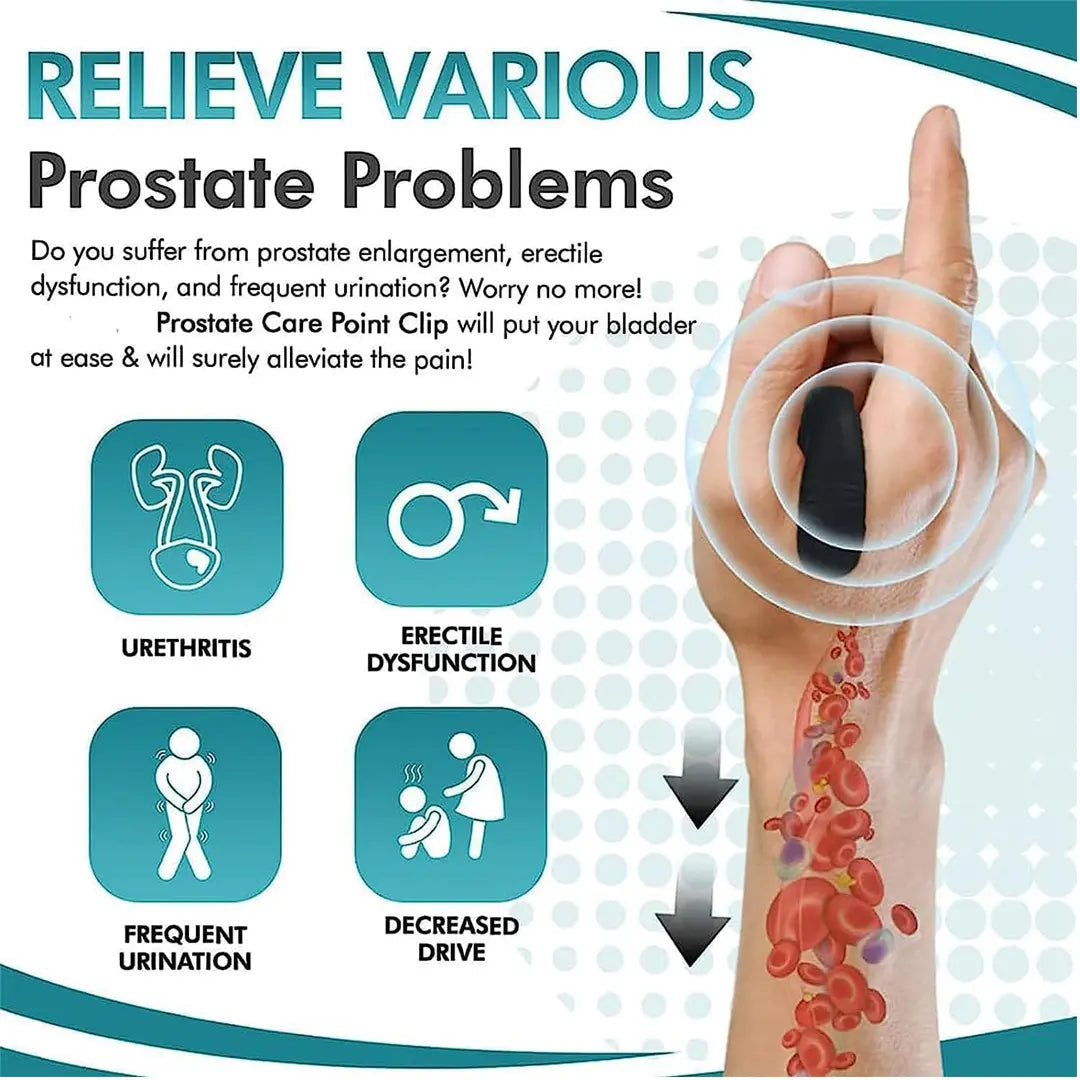 acupressure clip for headache relief and stress reduction