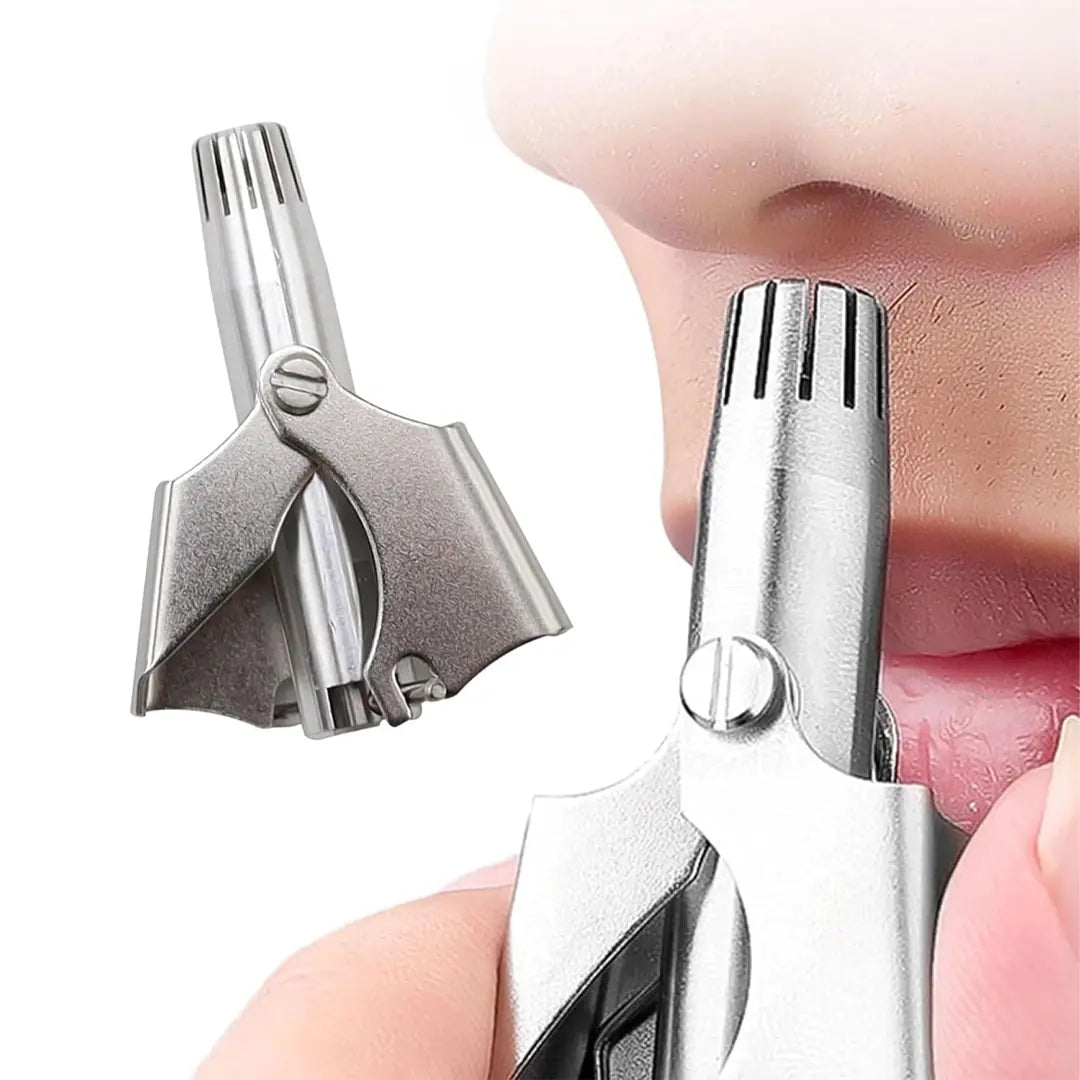 precision nose hair cutting tool manual trimmer