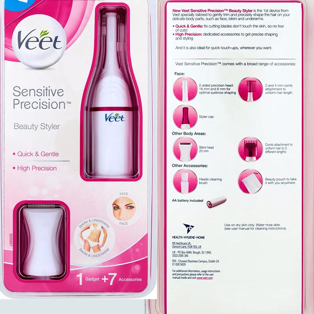veet sensitive precision beauty styler for women