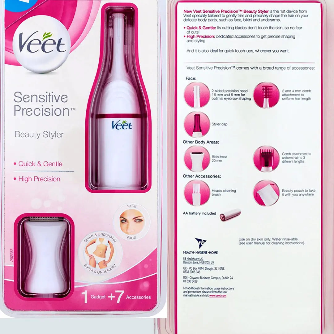 veet sensitive precision beauty styler for women