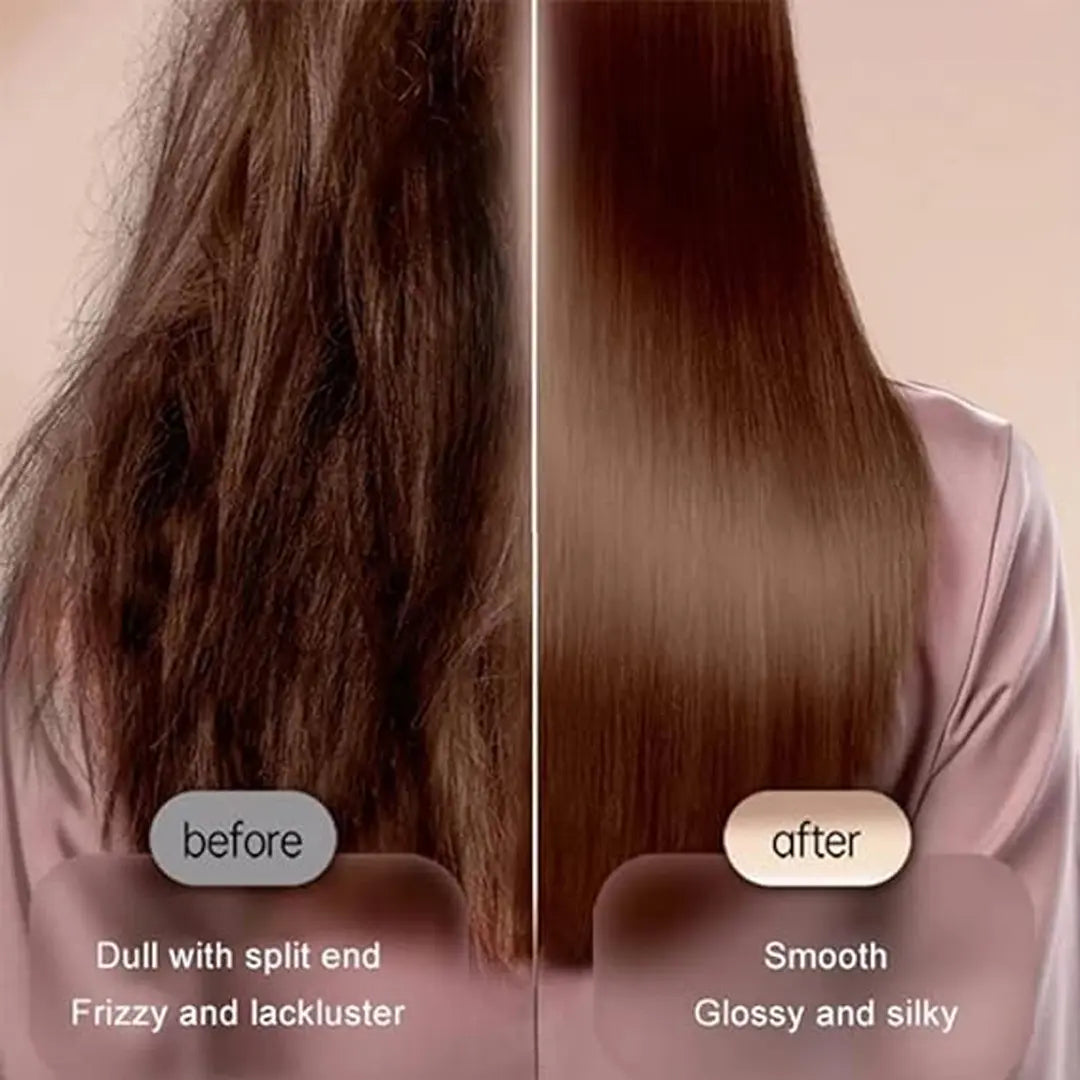 2 in 1 electric hair styler for straight and curly hair