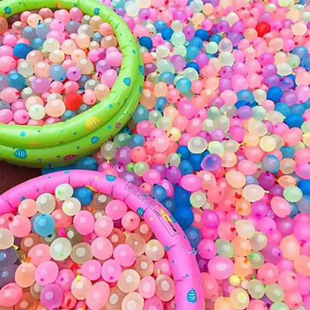 Quick fill water balloons for outdoor parties and summer activities