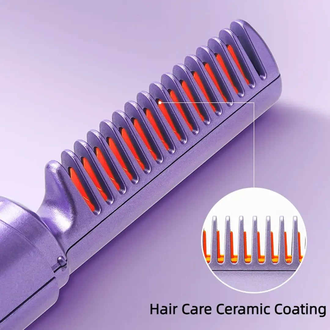 negative ion hair comb for frizz free hair