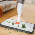 360 degree spray mop with washable microfiber pad for floor cleaning