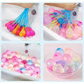111 pcs fast fill self sealing water balloons for summer outdoor games