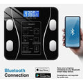 Smart Bluetooth body weight scale with BMI and body fat monitoring