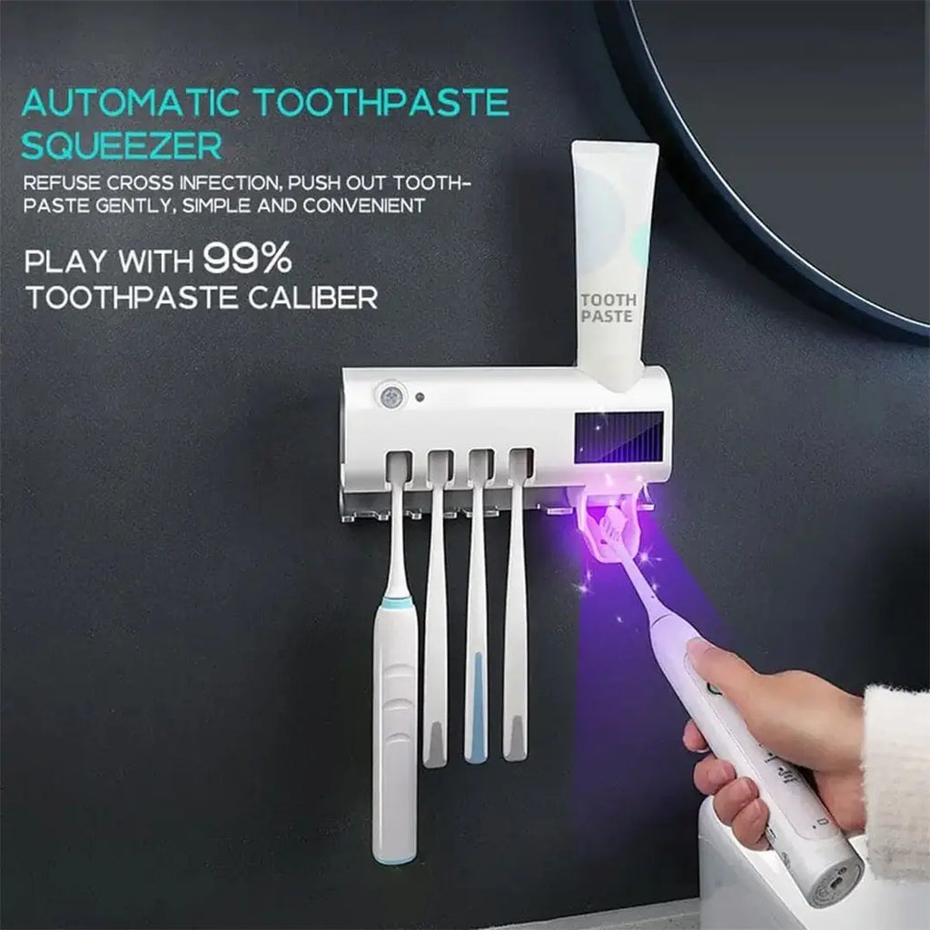 Automatic Toothpaste Dispenser with UV Sanitizer Pakistan