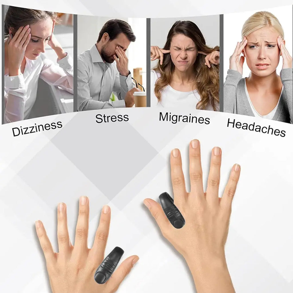 wearable acupressure device for tension and anxiety