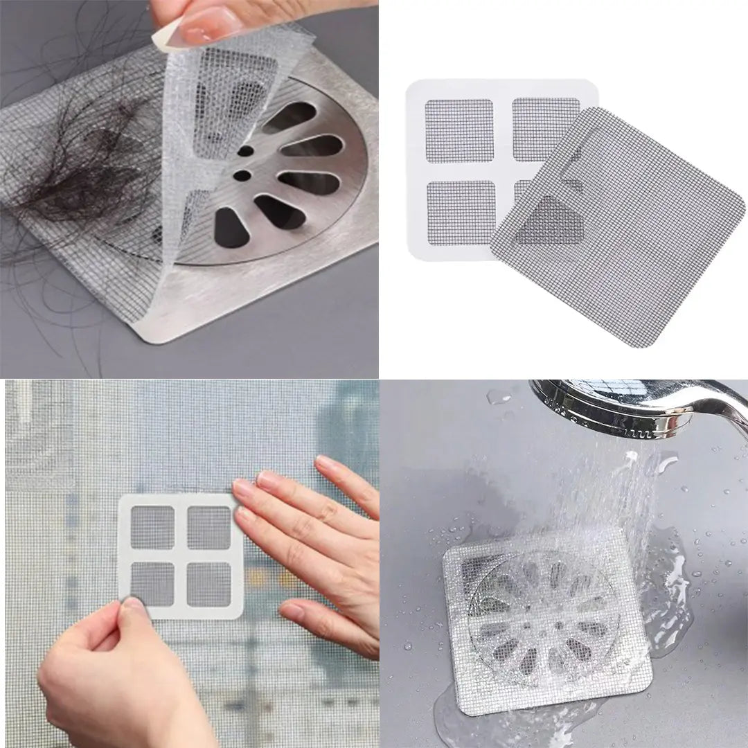 Hair Catcher Sticker Prevents Drain Clogging Pakistan