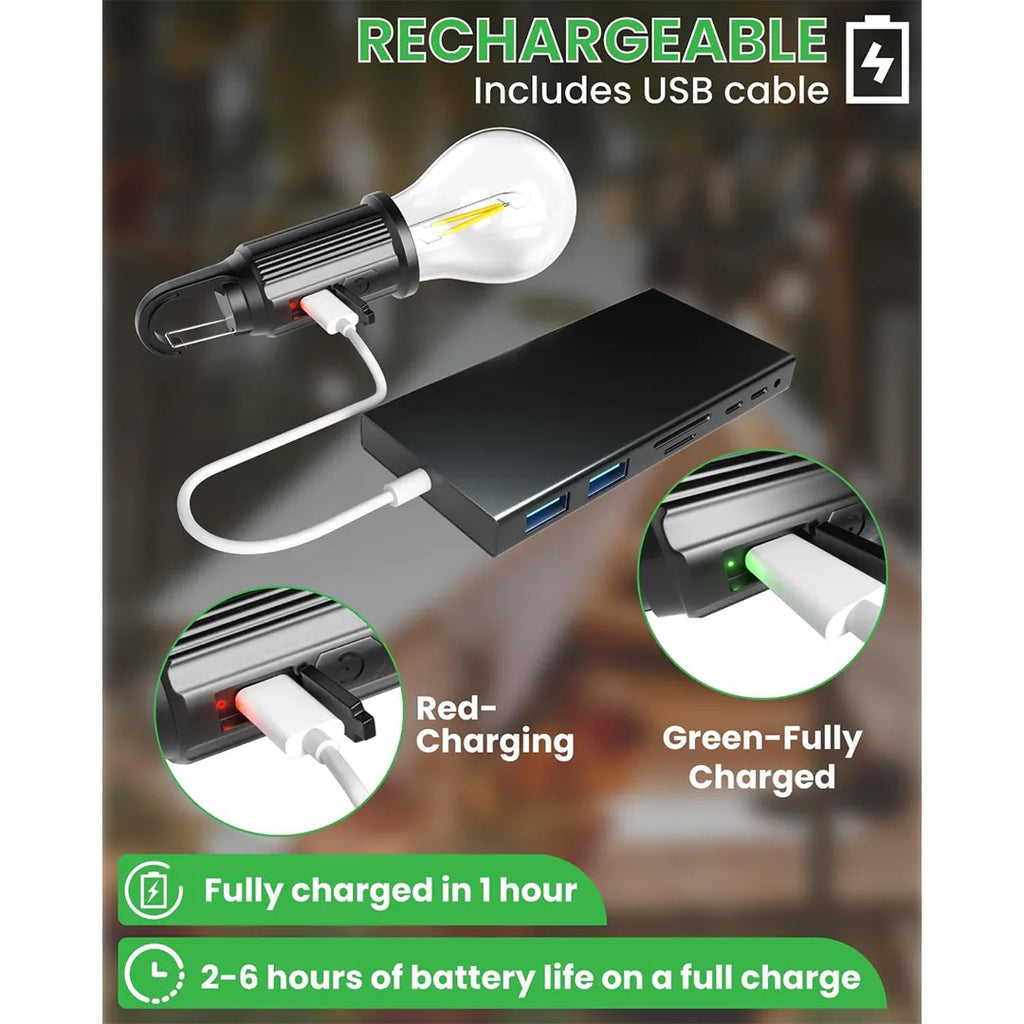 360 degree warm light portable camping lamp for nighttime illumination