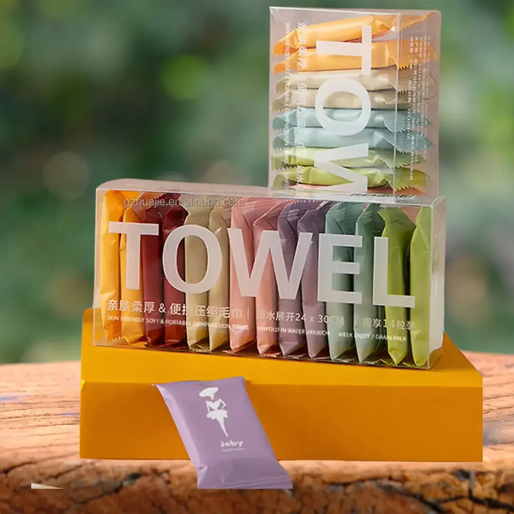 travel face towels compressed wipes