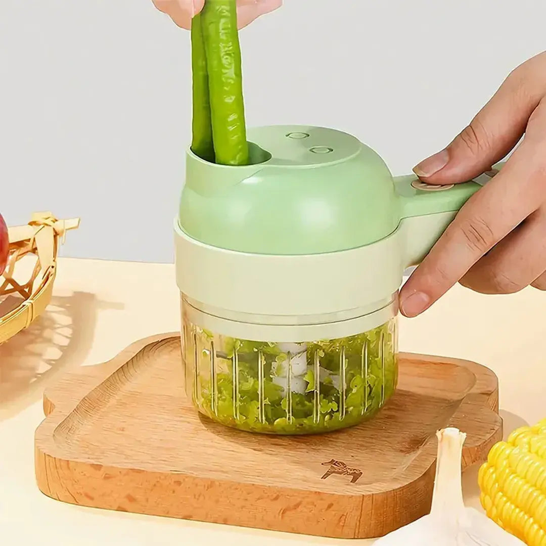 portable electric food chopper for vegetables
