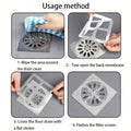 Buy Drain Hair Catcher Stickers Pack of 10 Pakistan