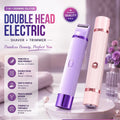 Women's electric shaver and bikini trimmer for convenient body grooming
